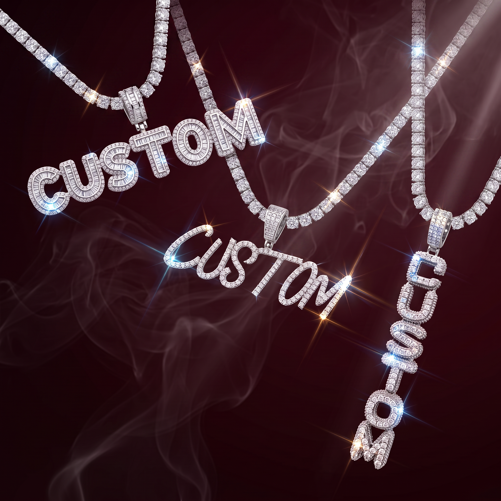 Custom Ice Out Zawieszki