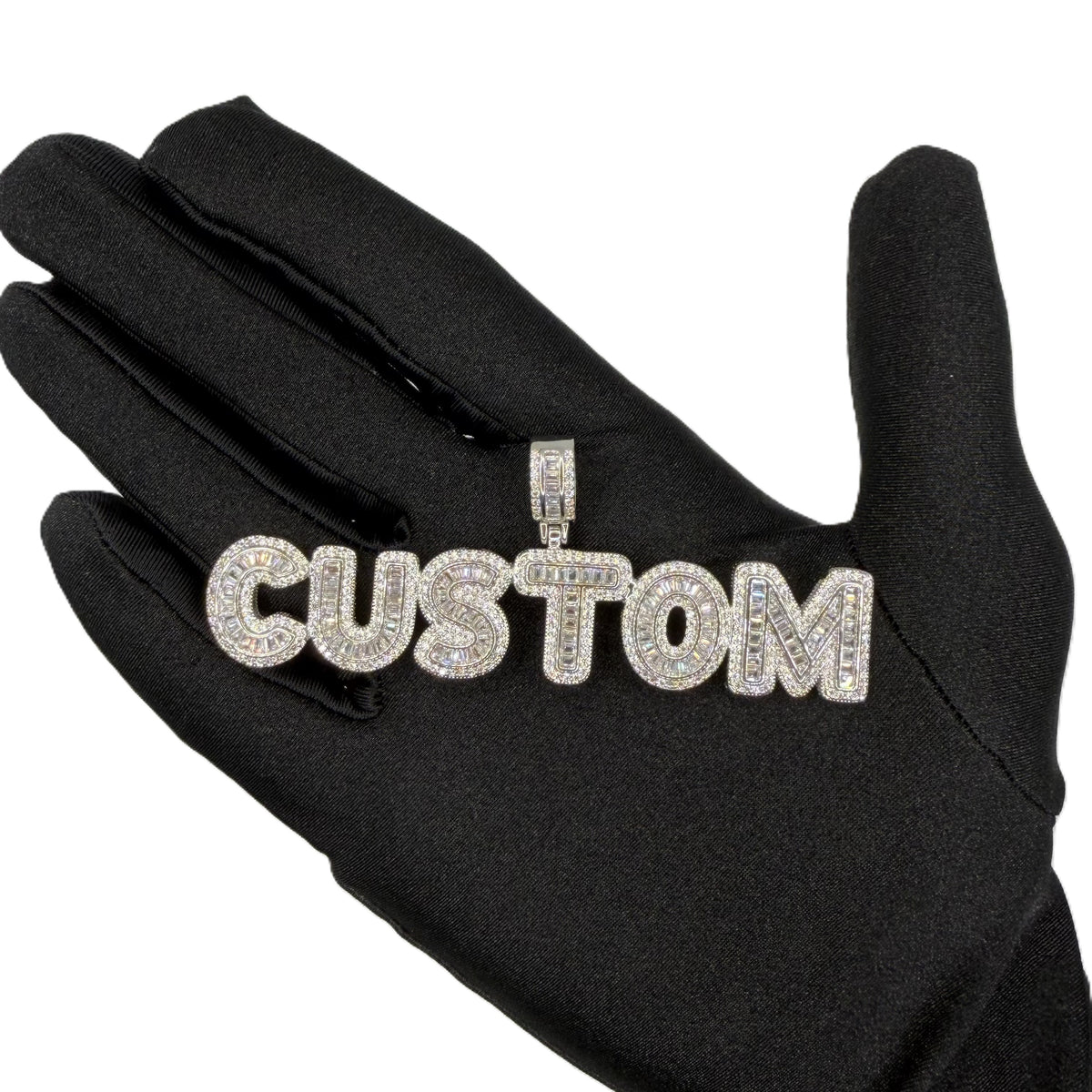 Custom Ice Out Zawieszka Bubble