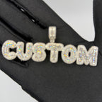 Custom Ice Out Zawieszka Bubble