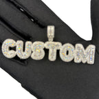 Custom Ice Out Zawieszka Bubble