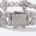 Bransoletka Flower Snow