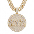 Custom Ice Out Zawieszka Circle