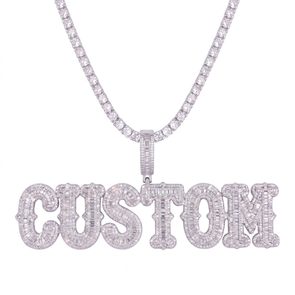 Custom Ice Out Zawieszka Frozen