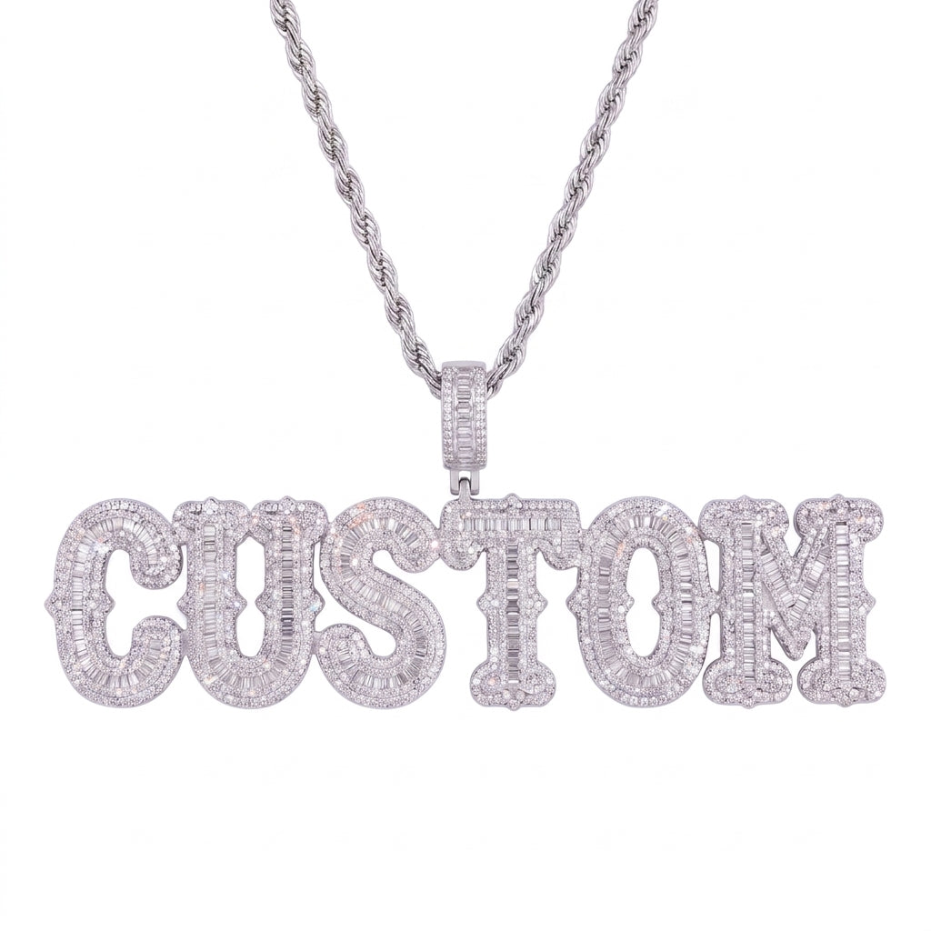 Custom Ice Out Zawieszka Frozen