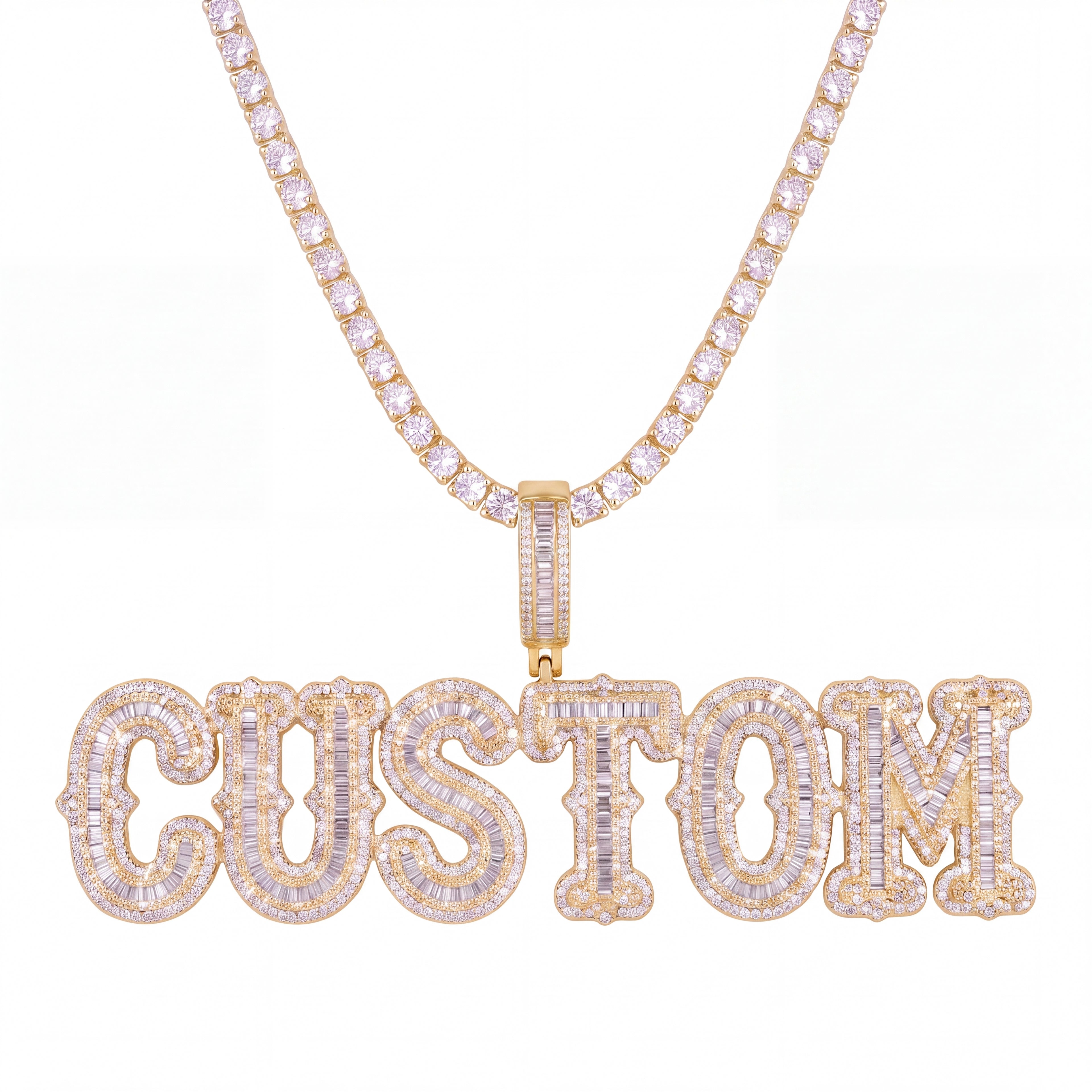 Custom Ice Out Zawieszka Frozen