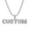 Custom Ice Out Zawieszka Bubble