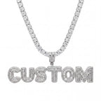 Custom Ice Out Zawieszka Bubble