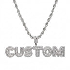 Custom Ice Out Zawieszka Bubble