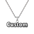 Zawieszka Custom Outline Srebrna