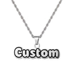 Zawieszka Custom Outline Srebrna