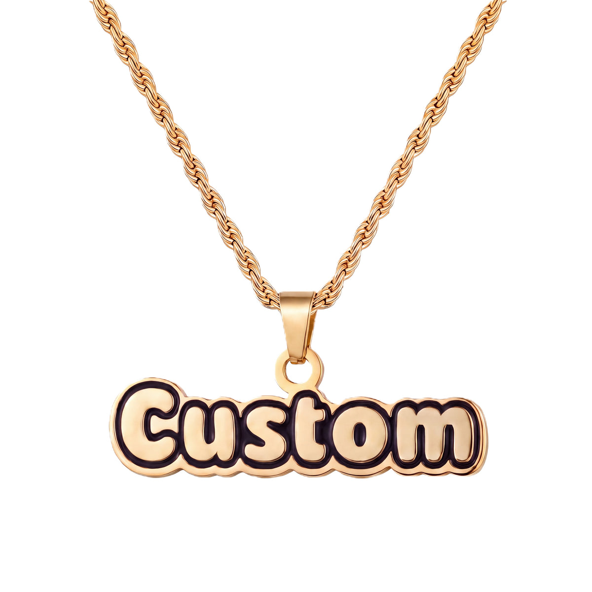 Zawieszka Custom Outline Złota